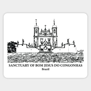 Sanctuary of Bom Jesus do Congonhas - Brazil Sticker